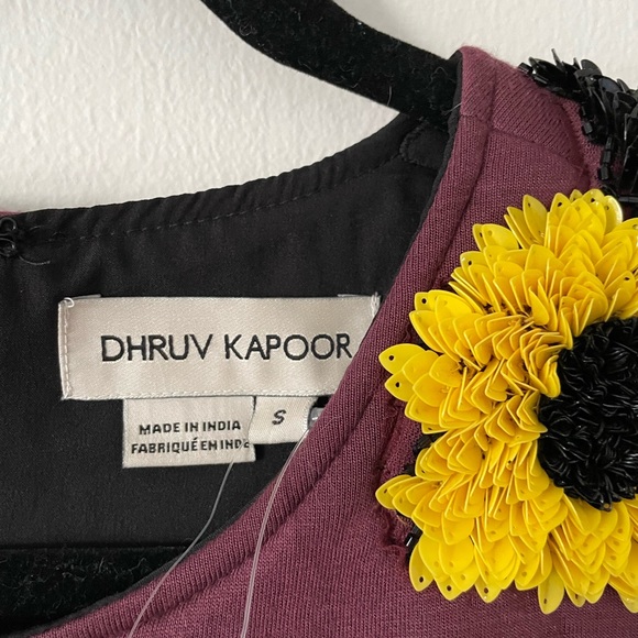 NWT Anthropologie Seqyibed Shift Mini Dress Dhruv Kapoor Size S Small NEW - Picture 6 of 8